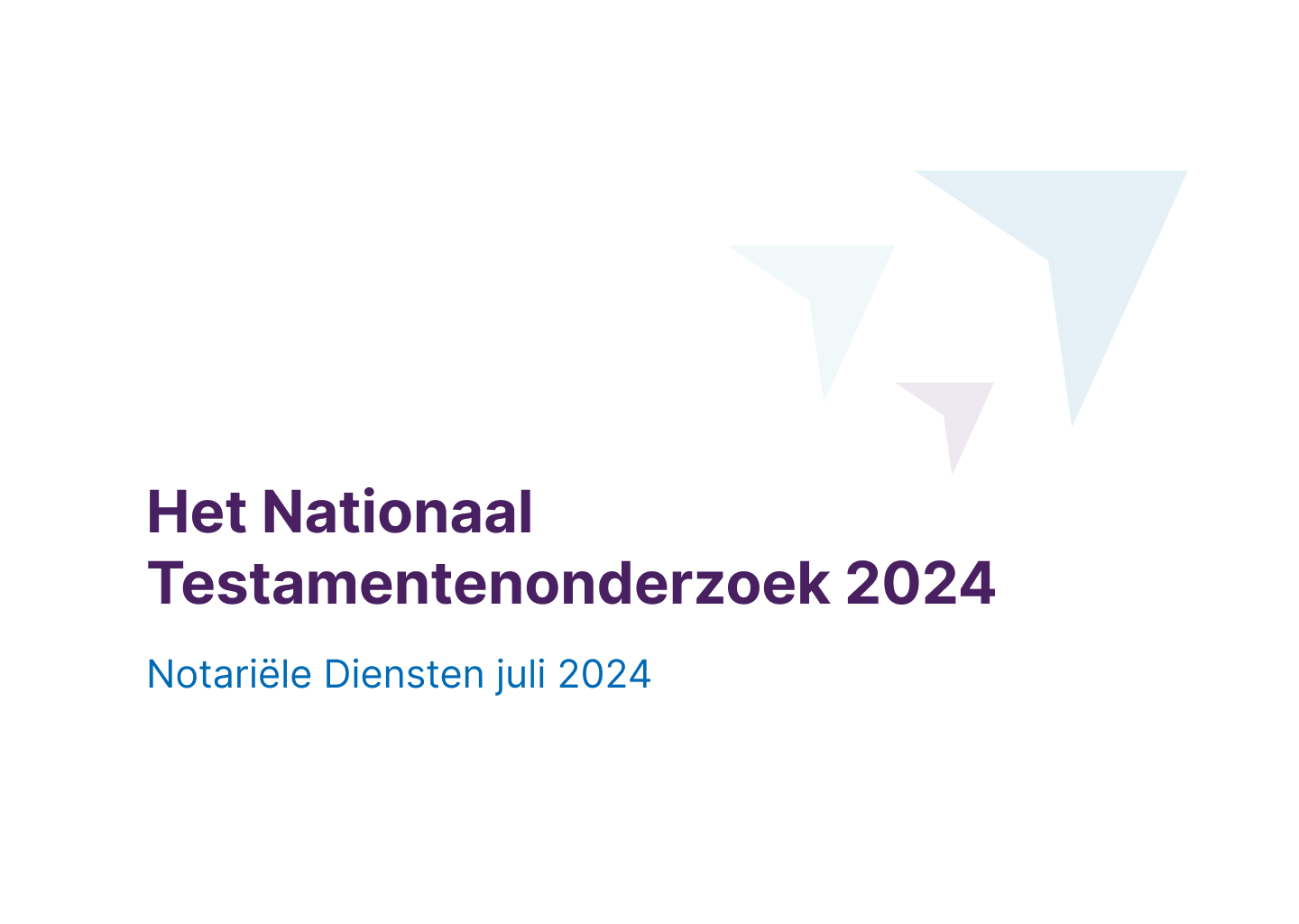 Het Nationaal Testamentenonderzoek